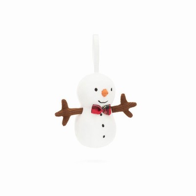 Jellycat Festive Folly Snowman | YEUQ-28310